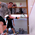 2012 College Squash Individual Championships: Chris Hanson (Dartmouth) and Samuel Kang (Princeton)