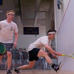 2013 College Squash Individual Championships: Sam Fenwick (Yale) and Reinhold Hergeth (Trinity)