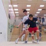 2012 Men's College Squash Association National Team Championships: Daniel Judd (Penn) and Eric Bedell (Bates)