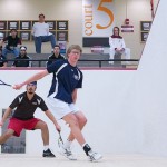 2012 Men’s College Squash Association National Team Championships: Parker Hurst (Middlebury) and Ibrahim Khan (St. Lawrence) 2