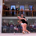 2011 College Squash Individual Championships: Amanda Sobhy (Harvard) and Julie Cerullo (Princeton) 2