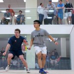 2012 Men's College Squash Association National Team Championships: Kevin Kent (Hobart) and Jeremy Ho (Tufts) 4