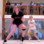 2012 College Squash Individual Championships: Robyn Hodgson (Trinity) and Alli Rubin (Williams)