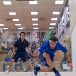 2012 Men's College Squash Association National Team Championships: Miled Zarazua (Trinity) and Mauricio Sedano (Franklin & Marshall)