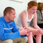 2012 Ivy League Scrimmages: Jacques Swanepoel and Catherine Jenkins (Columbia)