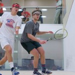 2012 Men's College Squash Association National Team Championships: Corey Kabot (Hobart) and Zach Schweitzer (Tufts)