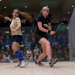 2013 Women's National Team Championships: Kanzy El Defrawy (Trinity) and Julie Cerullo (Princeton)