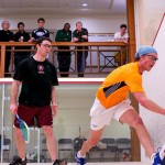 2012 College Squash Individual Championships: Harry Waterton (Bryant) and Tom Mullaney (Harvard) 3