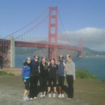 Bates Women at the Golden Gate Bridge