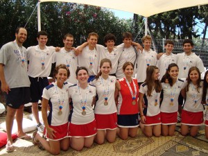 The USA Squash Team (2009 Maccabiah Games)